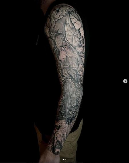 Tattoos - Billy Williams Odin - 144352